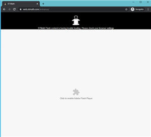 Click to enable message 